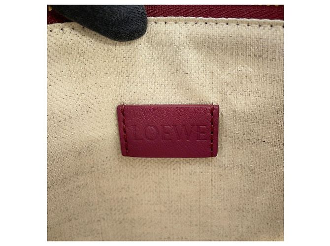 Clutch Oblong Loewe Bordò - vista 8
