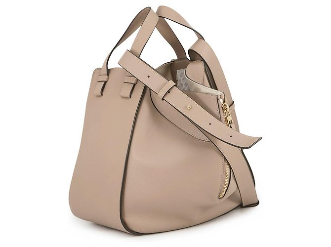 Borsa a tracolla Loewe Hammock Small in pelle Beige - vista 2