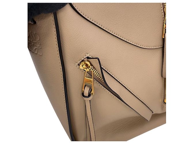 Borsa a tracolla Loewe Hammock Small in pelle Beige - vista 8