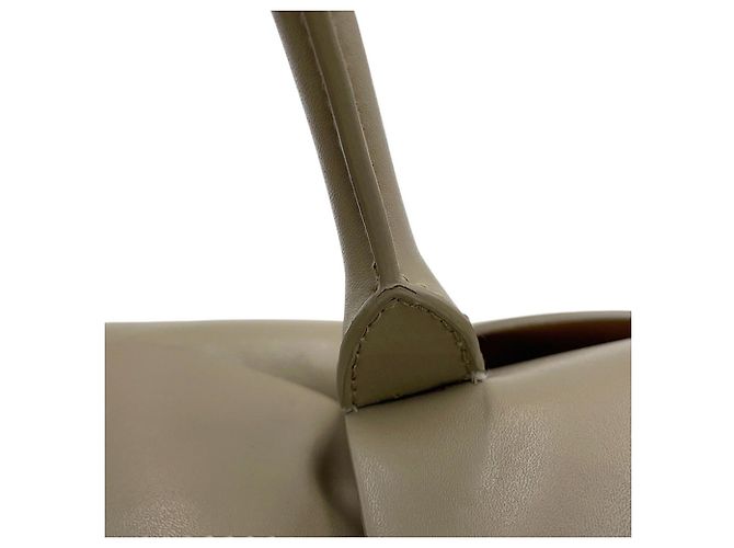 Borsa a mano in pelle Arco Bottega Veneta Grigio - vista 11