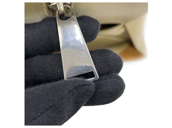 Borsa a mano in pelle Arco Bottega Veneta Grigio - vista 12