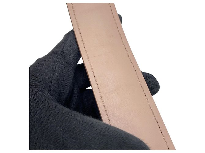 Saffiano Prada Handtasche Rosa Beige - Ansicht 17