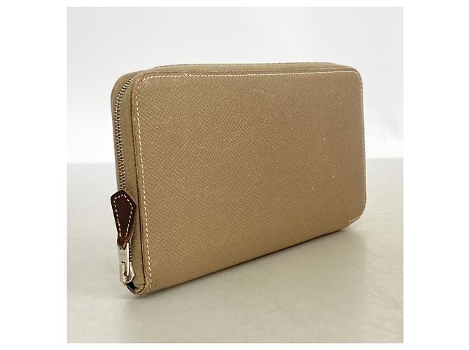 Hermès Cartera larga Azap Hermes en gris Etoupe Gris pardo - vista 2