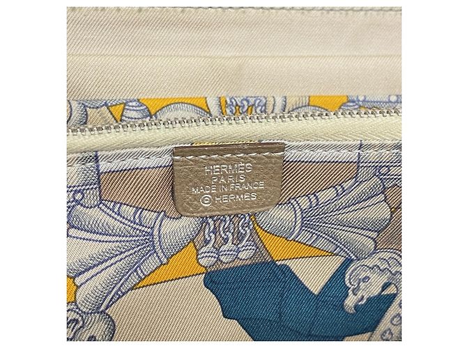 Hermès Cartera larga Azap Hermes en gris Etoupe Gris pardo - vista 4