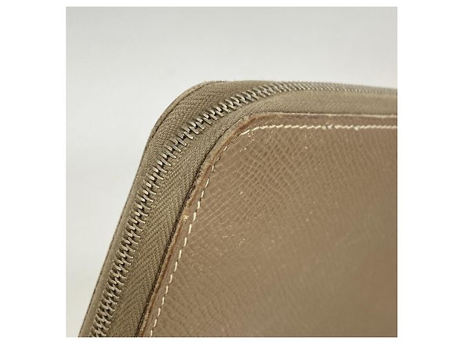 Hermès Cartera larga Azap Hermes en gris Etoupe Gris pardo - vista 5