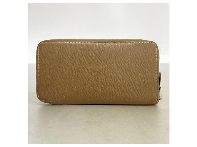 Hermès Cartera larga Azap Hermes en gris Etoupe Gris pardo - vista 8