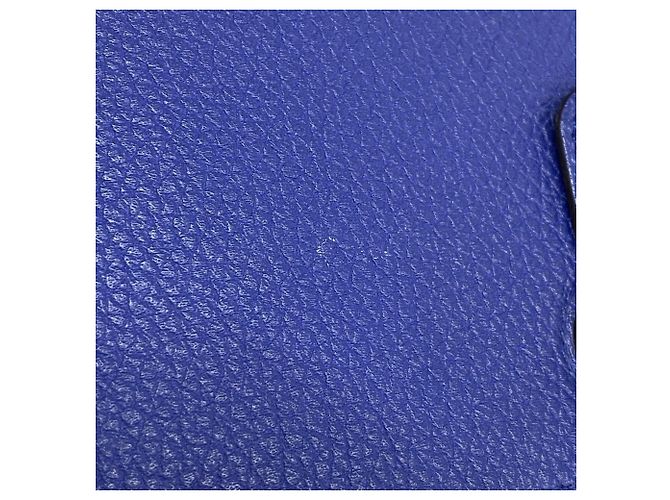 Hermès Cartera larga Dogon GM Hermes en Blue Electric Azul - vista 6