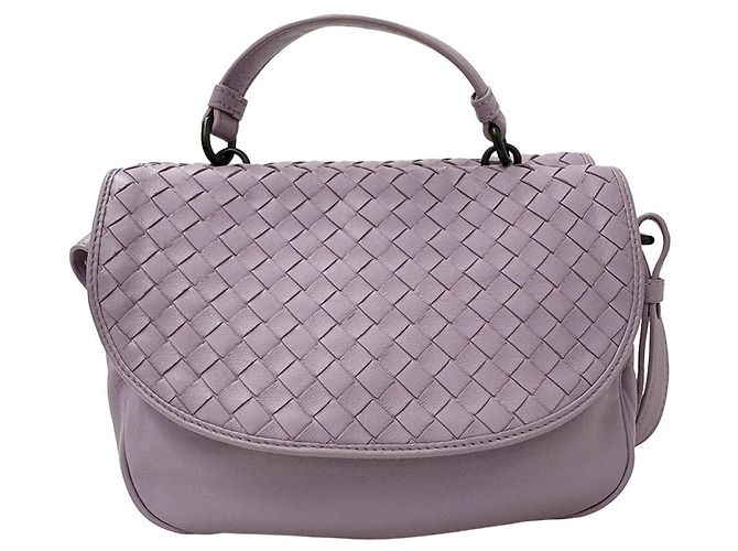 Borsa in tela viola Bottega Veneta Porpora - vista 2