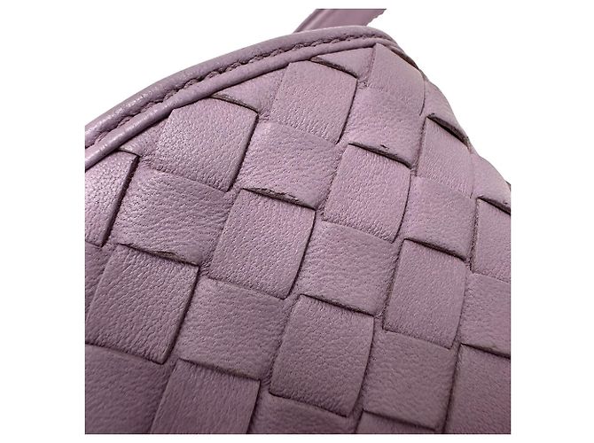 Borsa in tela viola Bottega Veneta Porpora - vista 8
