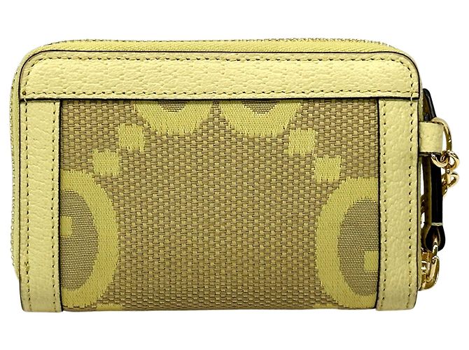 Monedero Gucci Jumbo GG Ophidia Amarillo - vista 2
