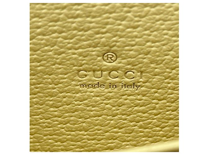Monedero Gucci Jumbo GG Ophidia Amarillo - vista 6