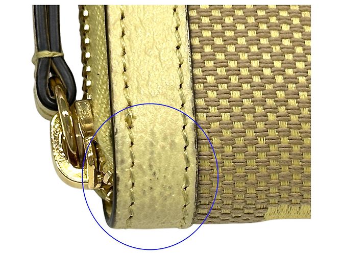 Monedero Gucci Jumbo GG Ophidia Amarillo - vista 8