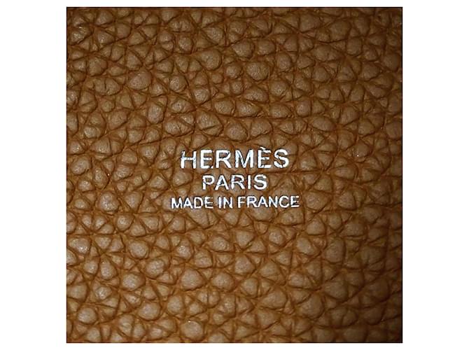 Hermès Borsa Hermes Picotin Lock PM Marrone - vista 6