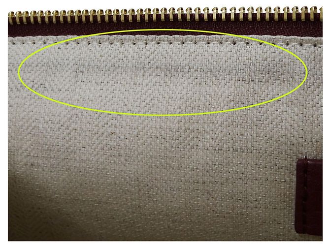 Borsa a mano in pelle bordeaux Loewe Bordò - vista 12