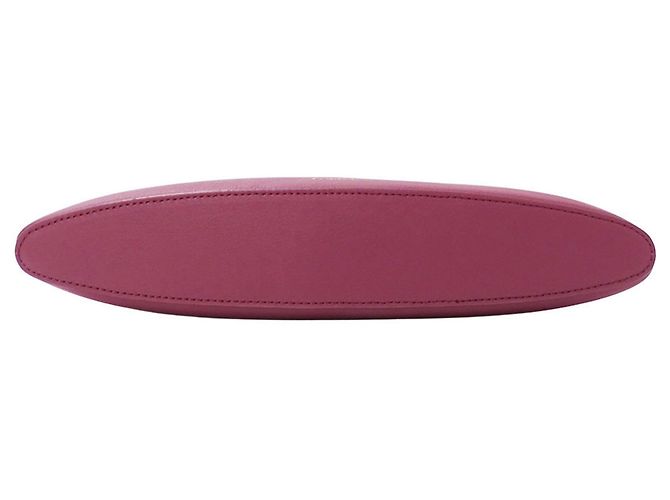 Borsa a mano in pelle bordeaux Loewe Bordò - vista 3