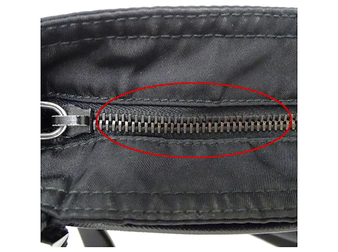 Borsa in nylon nero Prada - vista 13