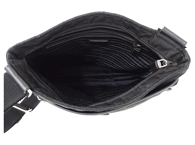 Borsa in nylon nero Prada - vista 6