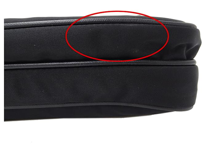 Borsa in nylon nero Prada - vista 9