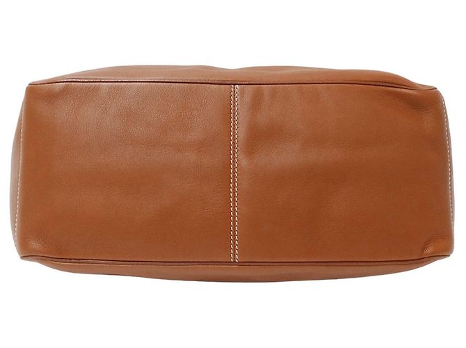 Céline Borsa Boogie in pelle Celine Marrone - vista 3