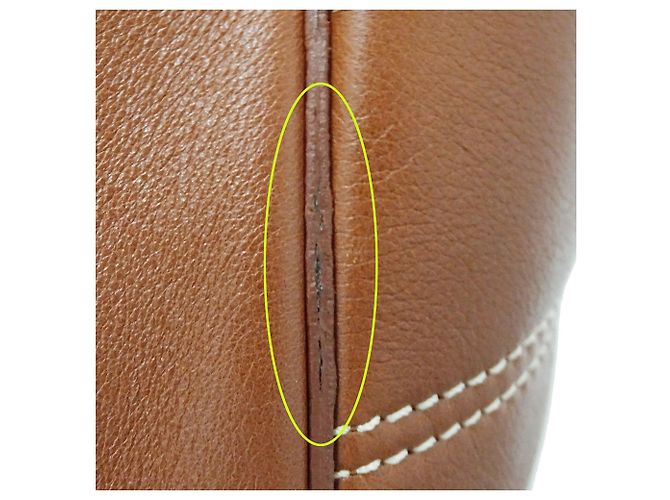 Céline Borsa Boogie in pelle Celine Marrone - vista 9