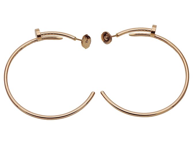 Anello e orecchini Juste un Clou in oro rosa Cartier D'oro - vista 4
