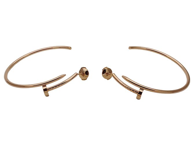 Anello e orecchini Juste un Clou in oro rosa Cartier D'oro - vista 5