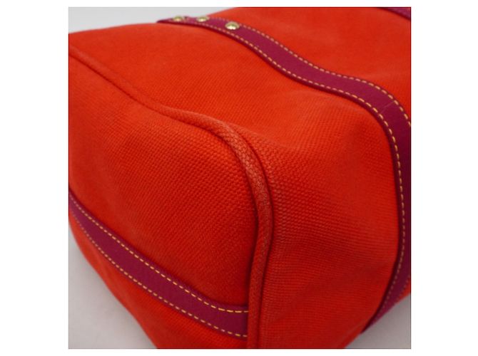 Borsa Weekend Louis Vuitton Antigua Tote Bag Rosso - vista 6