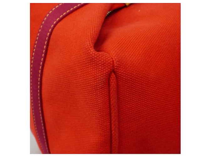 Borsa Weekend Louis Vuitton Antigua Tote Bag Rosso - vista 8