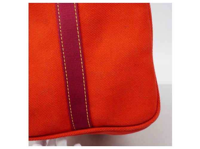 Borsa Weekend Louis Vuitton Antigua Tote Bag Rosso - vista 9