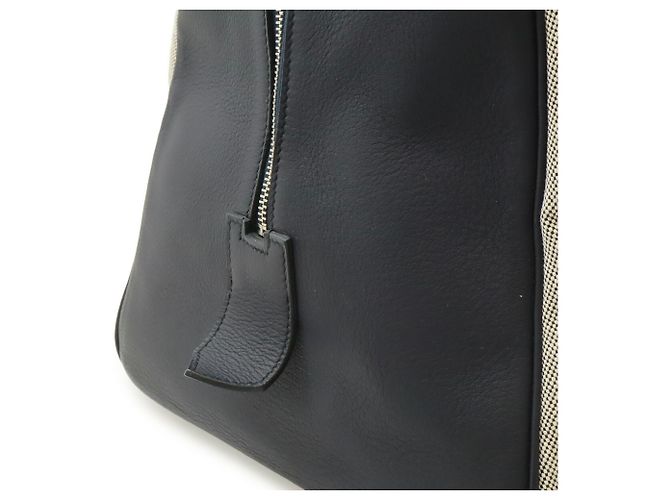 Hermès Borsa Boston Hermes Cavour 48H Blu - vista 9