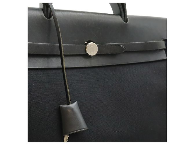 Hermès Bolso Hermes Herbag MM en negro - vista 5