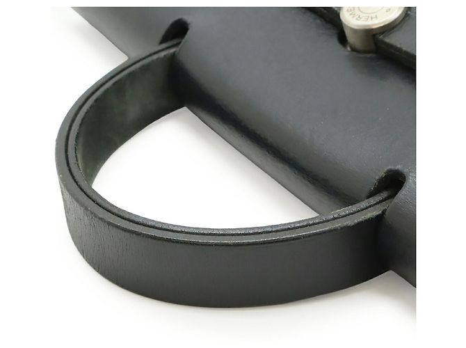Hermès Zaino Borsa a Mano Hermes Herbag Ad PM Nero - vista 7