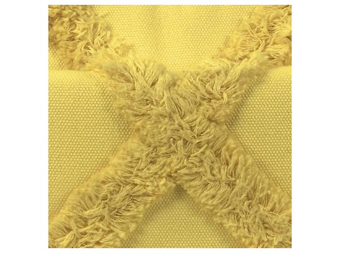 Chanel Yellow Medium Canvas 19 Flap Giallo - vista 12