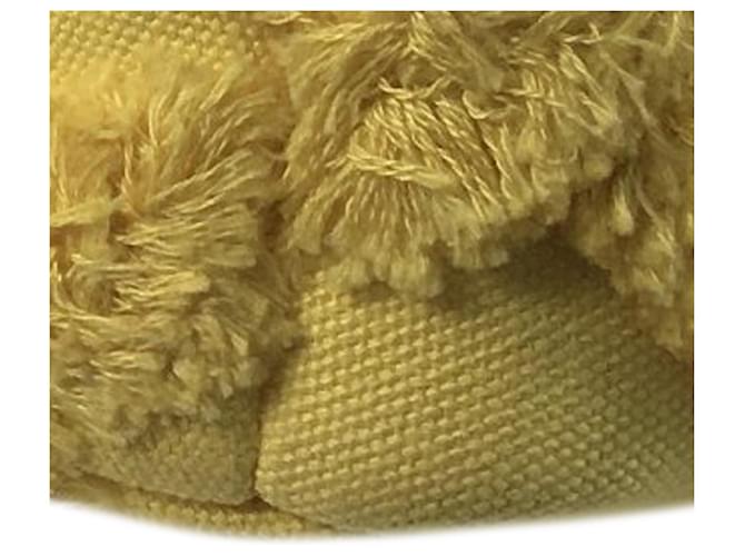 Chanel Yellow Medium Canvas 19 Flap Giallo - vista 16