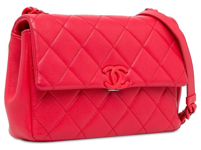 Chanel Pink Medium Caviar My Everything Flap Rosa - vista 2