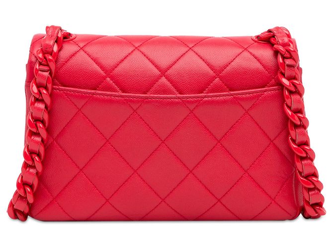 Chanel Pink Medium Caviar My Everything Flap Rosa - vista 3