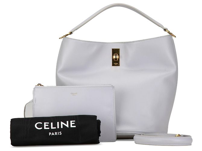 Céline Celine Blue Teen Bucket 16 Blu chiaro - vista 11