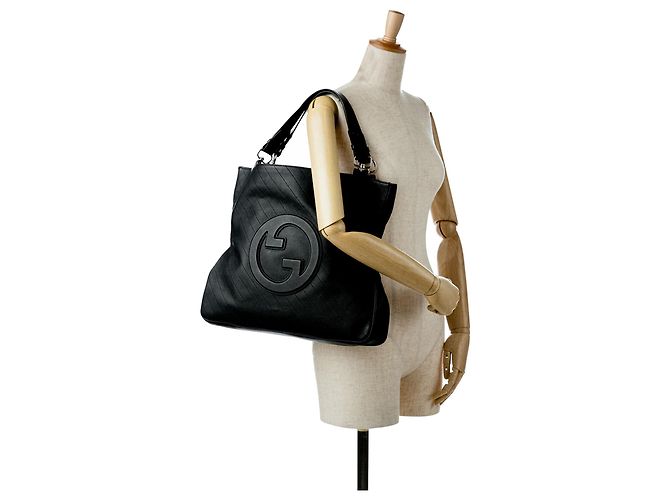 Borsa Blondie nera media di Gucci Nero - vista 13