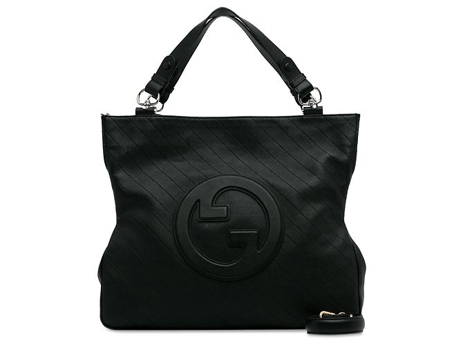 Borsa Blondie nera media di Gucci Nero - vista 14