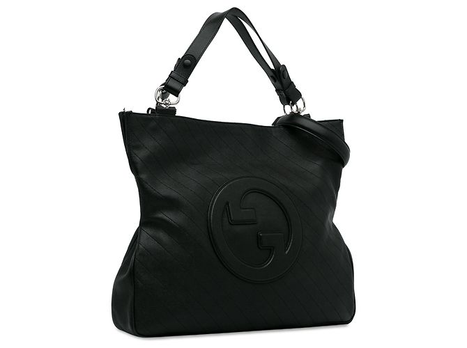 Borsa Blondie nera media di Gucci Nero - vista 2