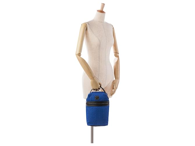 MCM Blue x Christopher Raeburn Nylon Jet Pack - vista 14