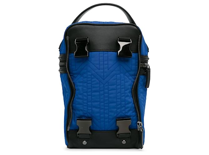 MCM Blue x Christopher Raeburn Nylon Jet Pack - vista 3