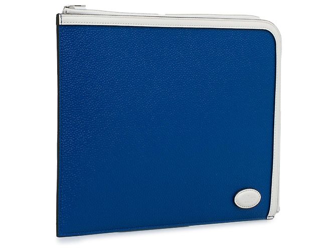 Clutch con zip Mulberry Blue X Richard Malone - vista 2