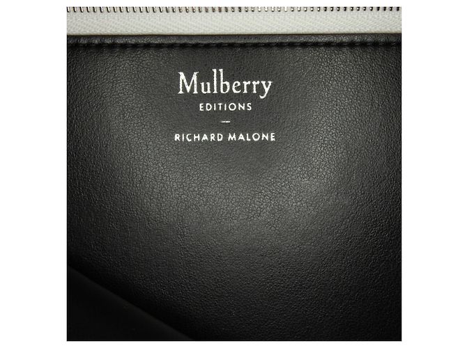Clutch con zip Mulberry Blue X Richard Malone - vista 7
