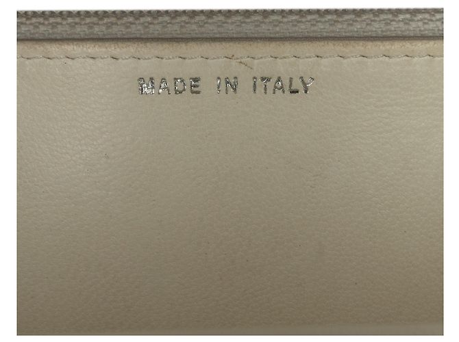 Chanel Beige CC beschichtetes Tweed Wallet On Chain - Ansicht 8
