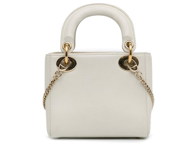 Dior Weiß DiorAmour Niki De Saint Phalle Mini Calfskin Lady Dior - Ansicht 3