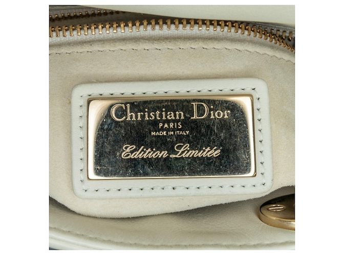 Dior Weiß DiorAmour Niki De Saint Phalle Mini Calfskin Lady Dior - Ansicht 6