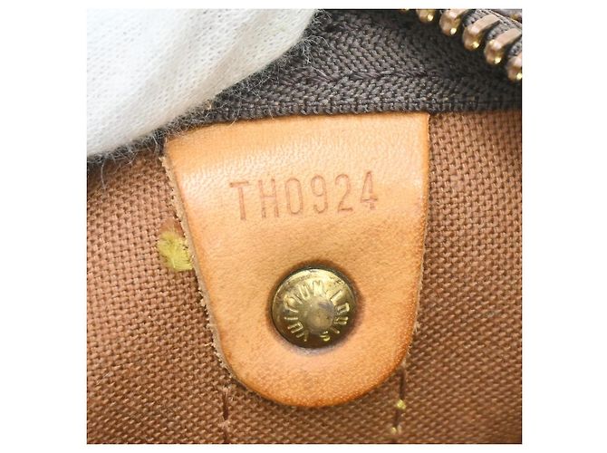 Louis Vuitton Keepall Bandouliere Monogram Canvas 55 Marrone - vista 5