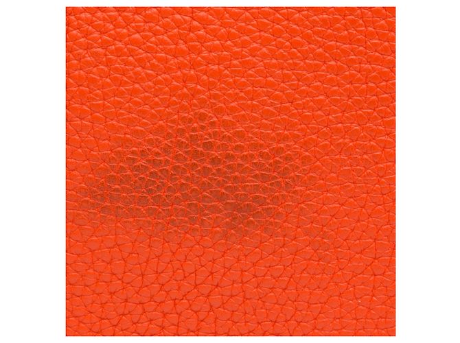 Hermès Orange Clemence Lindy 34 Arancione - vista 17