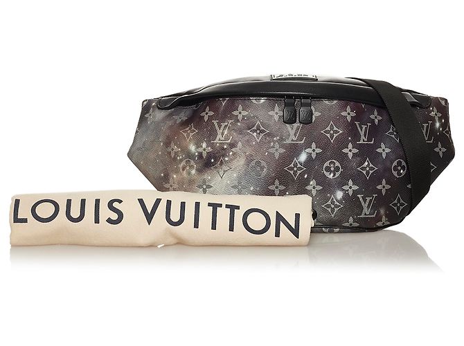 Bumbag Galaxy Discovery Monogram Nero Louis Vuitton Marrone - vista 10